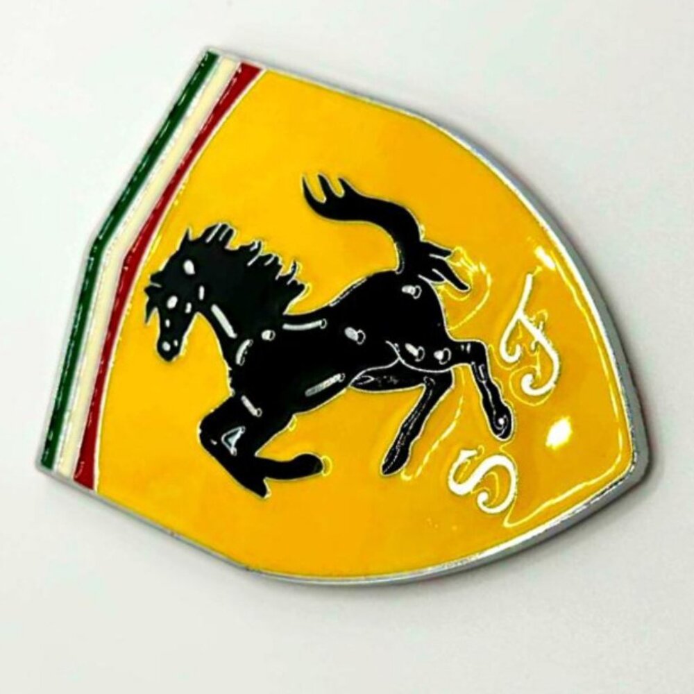 Ferrari’s Prancing Horse LogoFender Emblem Badge For Rari 488 458 Gto Gt… - Picture 2 of 7